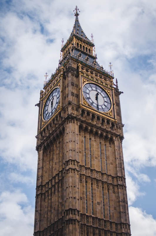 Big Ben - 1 week London itinerary