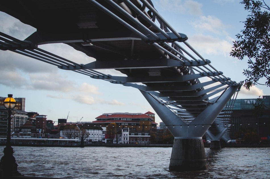 Millennium Bridge - 1 week London itinerary