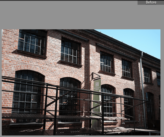 Before photo editing